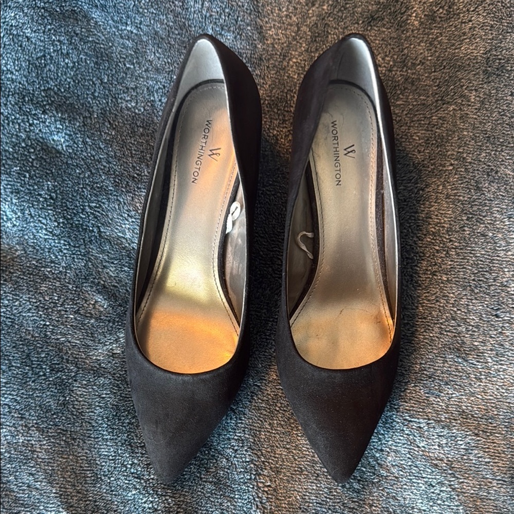 Worthington Black Classic Heels